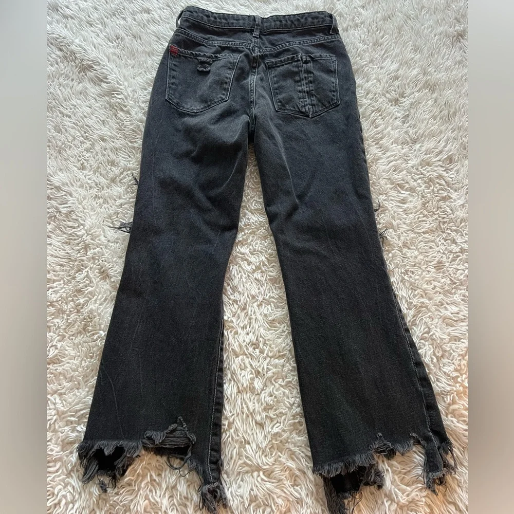 BDG Black Distressed Ankle Jeans - Picture 7 of 9